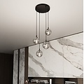 Emibig Emibig COSMO 4 BL PREMIUM GRAFIT - Modern pendant lamp for any space
