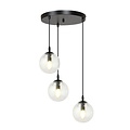 Emibig Emibig COSMO 3 BL PREMIUM TRANSPARENT - Modern pendant lamp for stylish lighting