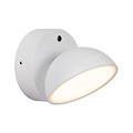 LUCIDE LUCIDE FINN - Lámpara de Pared Exterior - LED - 1x12W 3000K - IP54 - Blanca - Iluminación exterior perfecta para cualquier espacio
