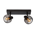 LUCIDE LUCIDE MAREN - Ceiling Spot - 2xE14 - Black - Ideal lighting for any room