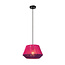 LUCIDE LUCIDE JESSICA - Lámpara Colgante - 1xE27 - Rosa - Crea un ambiente acogedor en tu hogar
