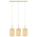 LUCIDE LUCIDE CORINA - Lámpara Colgante - 3xE27 - Beige - Crea un ambiente cálido en tu hogar