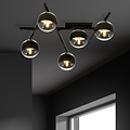 Emibig Emibig Wunderschöne Deckenleuchte mit 5 gestreiften Glühbirnen E14 - Perfekt für stilvolle Beleuchtung