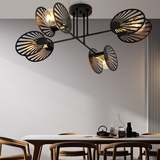 Emibig Emibig Hübsche hängende Deckenleuchte mit 4x E27-Lampen - Perfekt für jeden Raum