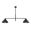 Emibig Emibig Elegante Hängelampe mit 2 schwarzen Lampenschirmen aus Metall E27 - Ideal für eine gemütliche Atmosphäre