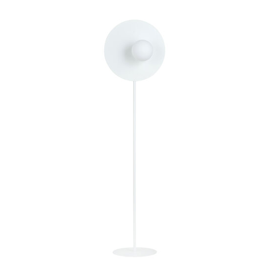 Emibig Emibig Weiße Stehlampe mit Milchglaskugel von 14 cm E14 - Schaffen Sie eine gemütliche Atmosphäre in Ihrem Raum