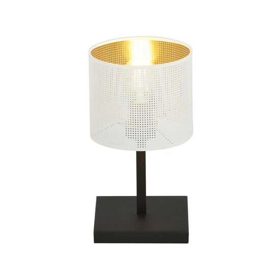 Emibig Emibig Gentofte white and black table lamp with E27 bulb - Ideal for any space