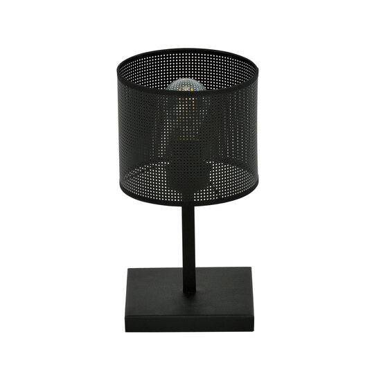 Emibig Emibig Gentofte tafellamp zwart met E27 lamp - Perfect voor sfeervolle verlichting in elke ruimte