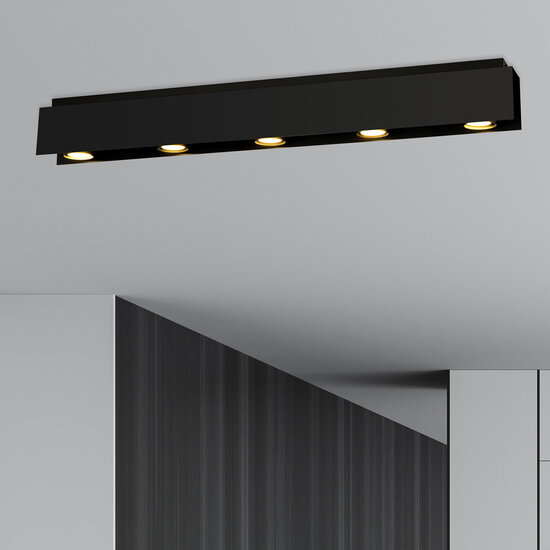 Emibig Emibig Silkeborg maxi largo foco de techo 5x GU10 - Iluminación ideal para cualquier espacio