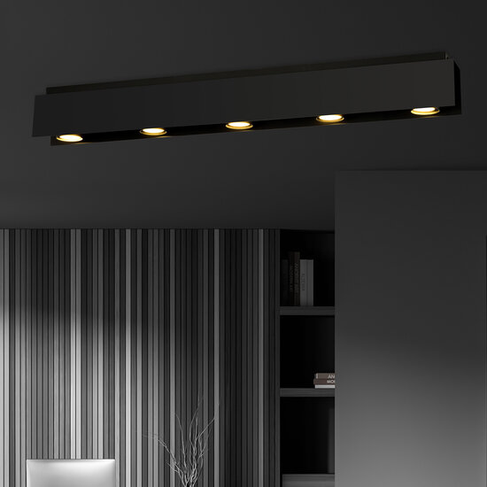 Emibig Emibig Silkeborg maxi largo foco de techo 5x GU10 - Iluminación ideal para cualquier espacio