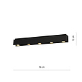 Emibig Emibig Silkeborg maxi lange plafondspot 5x GU10-spot - Perfecte verlichting voor elke ruimte