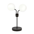 Emibig Emibig Kolding schwarze Tischlampe mit weißen Glasbirnen E14 - Ideal für eine stilvolle Atmosphäre