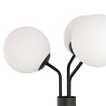 Emibig Emibig Kolding schwarze Stehlampe mit Milchglasbirnen E14 - Ideal für eine gemütliche Atmosphäre in Ihrem Zuhause