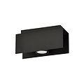 Emibig Emibig Silkeborg rechthoek zwarte plafondspot 1x GU10 - Perfect voor moderne interieurs