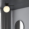 Emibig Emibig Kleine Design-Deckenleuchte Herning mit weißer Glaskugel E14 - Ideal für eine gemütliche Atmosphäre in jedem Raum