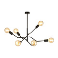 Emibig Emibig Vejle impressive pendant lamp 6x E27 completely black - Perfect for modern interiors