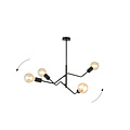 Emibig Emibig Vejle 4 lamp hanging lamp black 4x E27 - Perfect lighting for any space