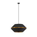 Emibig Emibig Eingängige schwarze Hängelampe mit goldener Hängelampe E27 - Ideal für stilvolle Atmosphäre