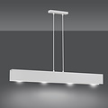 Emibig Emibig Vaasa 4L witte hanglamp balk 4x E27 - Creëer sfeer in uw woning