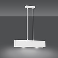 Emibig Emibig Vaasa 2L witte hanglamp balk 2x E27 - Perfecte verlichting voor elke ruimte