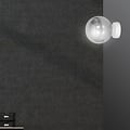 Emibig Emibig Stevns weiße Wandleuchte Kugel aus Rauchglas 1x E14 - Ideale Beleuchtung für jeden Raum