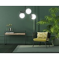 Emibig Emibig Helsingfors ceiling lighting black with 3 white bulbs for E14 - Ideal lighting for modern interiors