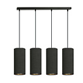Emibig Emibig Albertslund 4 cilinders grote hanglamp volledig zwart 4x E27 - Creëer een sfeervolle ambiance in uw woning