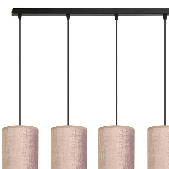 Emibig Emibig Rebild 4 cilindros gran lámpara colgante rosa 4x E27 - Ideal para crear un ambiente acogedor