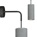 Emibig Emibig Nordfyn grijze wandlamp 1x E27 design afgewerkt - Perfect voor sfeervolle verlichting
