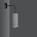 Emibig Emibig Aplique de pared Nordfyn gris 1x E27 diseño acabado - Ideal para una iluminación moderna y elegante