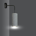 Emibig Emibig Nordfyn grijze wandlamp 1x E27 design afgewerkt - Perfect voor sfeervolle verlichting