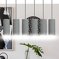Emibig Emibig Nordfyn 6 tubos lámpara colgante XXL gris 6x E27 - Ilumina tu espacio con estilo