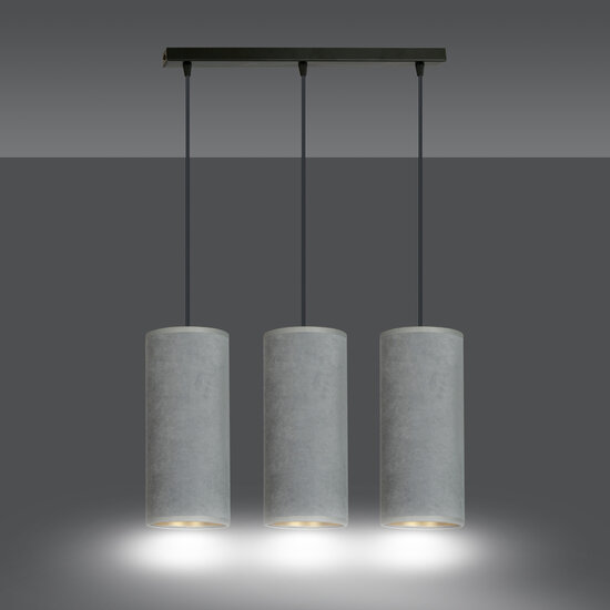 Emibig Emibig Nordfyn 3 cylinders medium hanging lamp gray 3x E27 - Perfect lighting for any space