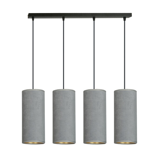 Emibig Emibig Nordfyn 4 cylinders large hanging lamp gray 4x E27 - Ideal lighting for modern spaces