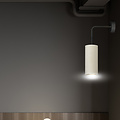 Emibig Emibig Applique murale blanche Nyborg 1x E27 design fini - Ambiance parfaite pour chaque espace