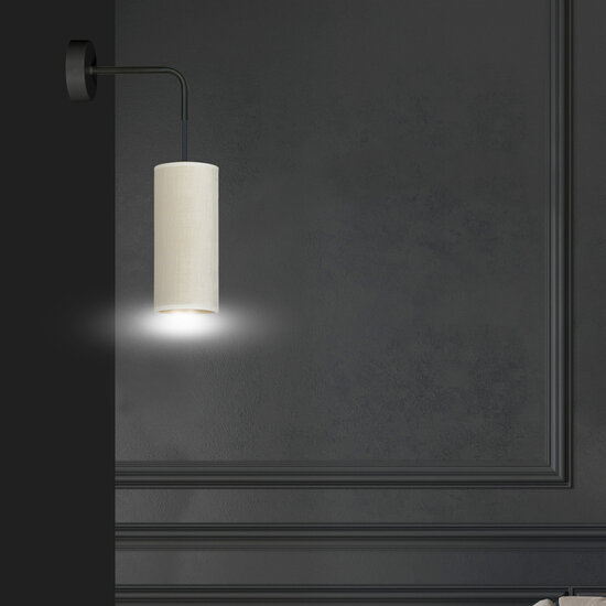 Emibig Emibig Nyborg witte wandlamp 1x E27 design afgewerkt - Perfecte sfeer voor elke ruimte