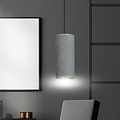 Emibig Emibig Nordfyn lampe suspendue à cylindre unique gris doux E27 - Idéale pour embellir votre espace de vie