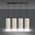 Emibig Emibig Nyborg lámpara colgante grande blanca 4x E27 - Iluminación ideal para tu espacio