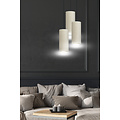 Emibig Emibig Nyborg round pendant lamp with 3 white modern tubes 3x E27 - Ideal lighting for any space