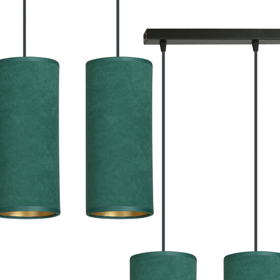 Emibig Emibig Odsherred 3 cilinders medium hanglamp groen 3x E27 - Perfecte verlichting voor elke ruimte