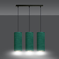 Emibig Emibig Odsherred lámpara colgante mediana verde 3x E27 - Iluminación ideal para interiores modernos