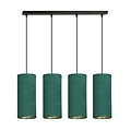 Emibig Emibig Odsherred lámpara colgante grande verde 4x E27 - Ideal para un diseño interior elegante