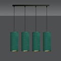 Emibig Emibig Odsherred 4 cylindres grande lampe suspendue verte 4x E27 - Idéale pour un design intérieur élégant