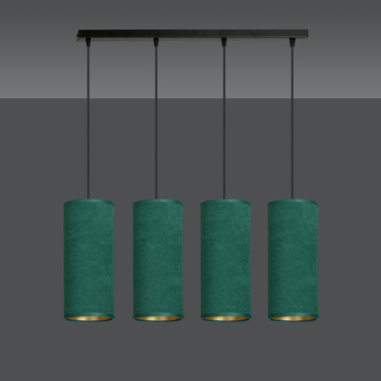 Emibig Emibig Odsherred 4 cylinders large hanging lamp green 4x E27 - Ideal for stylish interior design