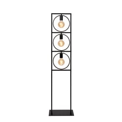 LUCIDE SUUS - Lampe sur pied - 3xE27 - Noir