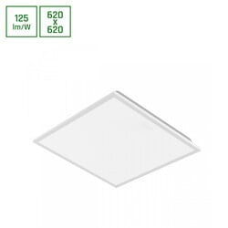 Spectrum LED ALGINE PANEL BACKLIGHT 40W NW 230V 120DEG IP20 620X620X32 WHITE