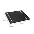 Spectrum LED Spectrum LED ALGINE LINE LED 230V 44W 120LM/W IP20 600X600MM NW CEILING PANEL BLACK - Perfekte Beleuchtung für jeden Raum