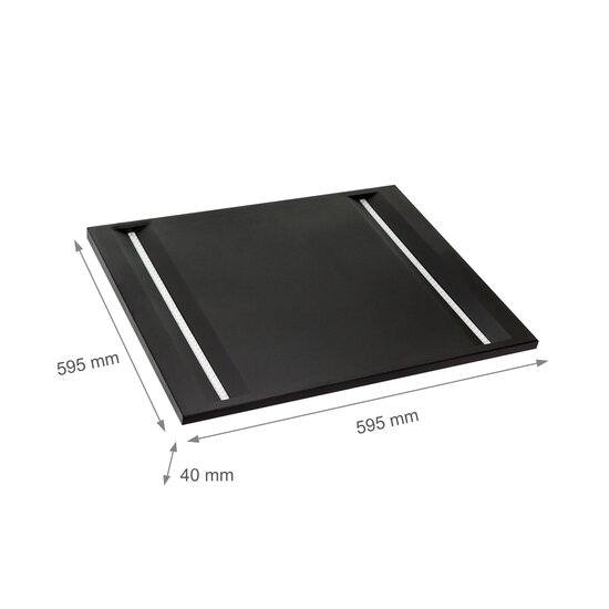Spectrum LED Spectrum LED ALGINE LINE LED 230V 44W 120LM/W IP20 600X600MM NW CEILING PANEL BLACK - Perfekte Beleuchtung für jeden Raum