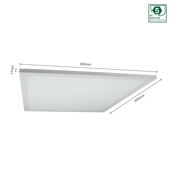 Spectrum LED Spectrum LED ALGINE DUO 2 IN1 PANEL 30W NW - Perfect lighting for any space