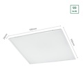 Spectrum LED Spectrum LED ALGINE LENS LED 40W NW 230V 120DEG IP20 600X600X28 CEILING PANEL WHITE - Perfect lighting for any space